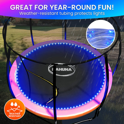 Kahuna LED Kit Suits 6ft-8ft Trampolines Multi-Colour Smart Motion Sensor Lighting with 16 colours.