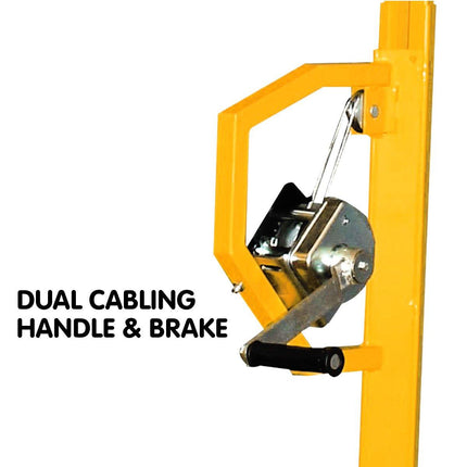 Kartrite 11ft Plaster Drywall Board Sheet Panel Hoist Lifter.