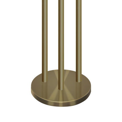 Sarantino Three Metal Shade Floor Lamp.