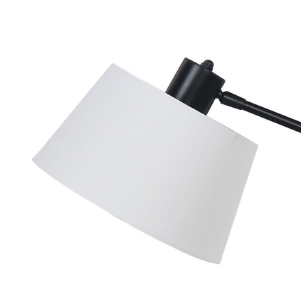 Sarantino Adjustable Metal Table Lamp In Black.