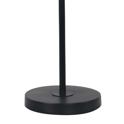 Sarantino Adjustable Metal Table Lamp In Black.