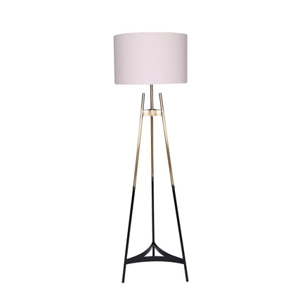 Sarantino Metal Tripod Electric Floor Lamp Gradient Finish.
