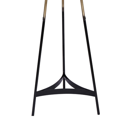 Sarantino Metal Tripod Electric Floor Lamp Gradient Finish.