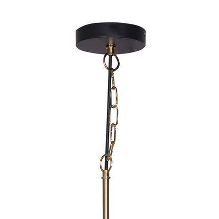 Sarantino Black and Gold Pendant Light.