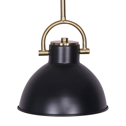 Sarantino Black and Gold Pendant Light.