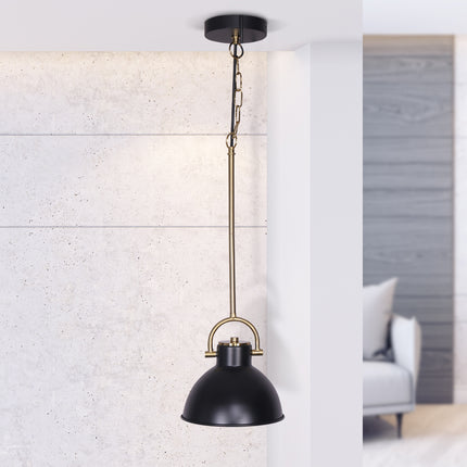 Sarantino Black and Gold Pendant Light.