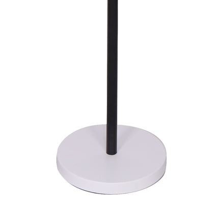 Sarantino Metal Floor Lamp with 3 Swirl Shades.