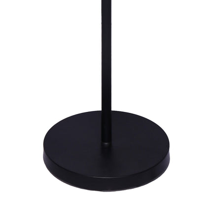 Sarantino Modern Exposed Bulb 4-Arm Industrial Light Floor Lamp.
