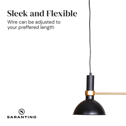 Sarantino 3-Light Hanging Pendant Lamp.