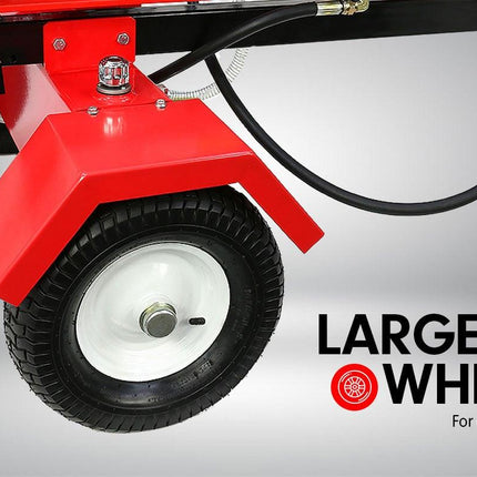 Yukon 60 Ton Diesel Electric Start Engine Hydraulic Log Splitter Wood Firewood.