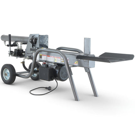 Yukon 12 Tonne Electric Hydraulic Log Splitter Heavy-Duty Firewood Splitter.