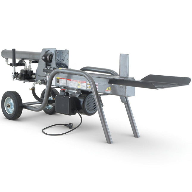 Yukon 12 Tonne Electric Hydraulic Log Splitter Heavy-Duty Firewood Splitter.