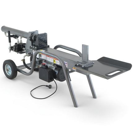 Yukon 12 Tonne Electric Hydraulic Log Splitter Heavy-Duty Firewood Splitter.