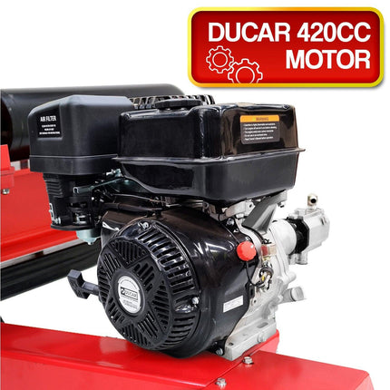 Yukon 60 Ton 420cc Hydraulic Log Splitter Petrol Engine Wood Firewood Cutter.