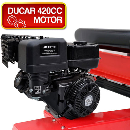 Yukon 60 Ton 420cc Hydraulic Log Splitter Petrol Engine Wood Firewood Cutter.