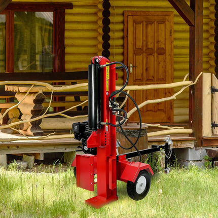 Yukon 60 Ton 420cc Hydraulic Log Splitter Petrol Engine Wood Firewood Cutter.