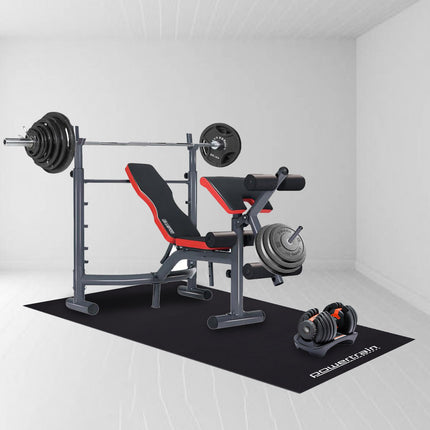Powertrain 1.5m Exercise Equipment Mat.