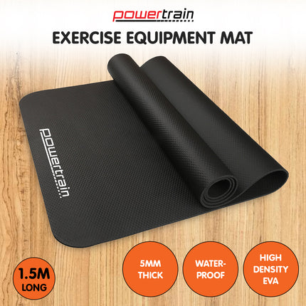 Powertrain 1.5m Exercise Equipment Mat.
