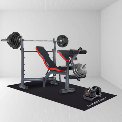 Powertrain 2m Exercise Equipment Mat.