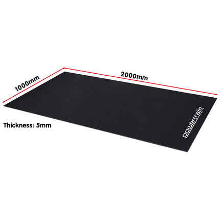 Powertrain 2m Exercise Equipment Mat.