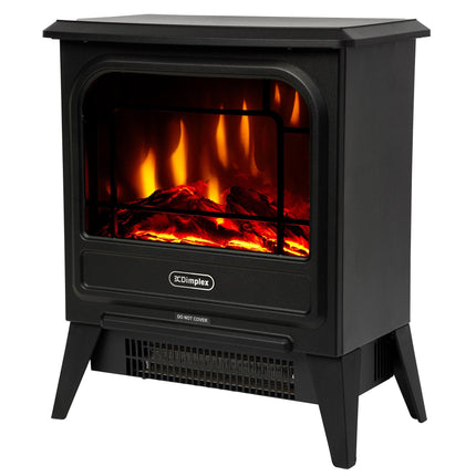 Dimplex 1.2kW MicroStove Optiflame Portable Electric Fire Stove.