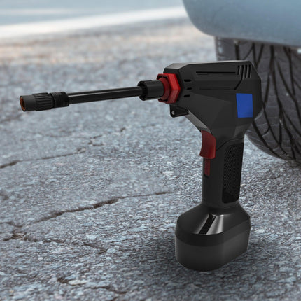 MEC Maxim ATP 12V Tyre Pump Portable Electric Car Tyre Air Pump with LED Light Digital Pressure Metre.