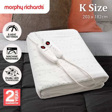 Morphy Richards Electric Blanket - King.