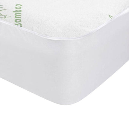 Laura Hill Bamboo Mattress Protector- Double.
