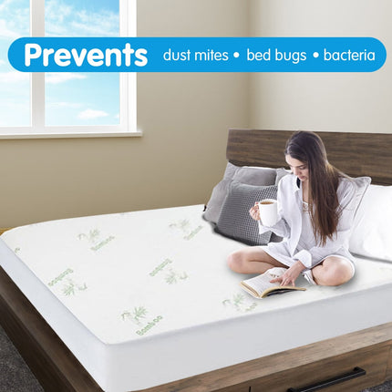 Laura Hill Bamboo Mattress Protector- King.