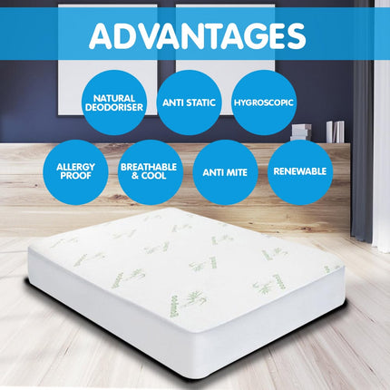 Laura Hill Bamboo Mattress Protector- King.