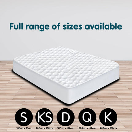 Laura Hill Luxury Cool Max Comfortable Fully Fitted Bed Mattress Protector Queen.