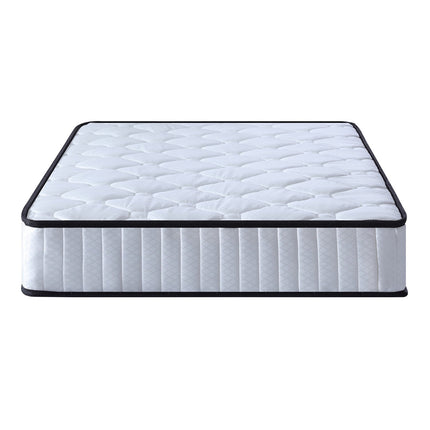 Laura Hill King Single Size Mattress Pocket Spring High Density Foam For Bed.