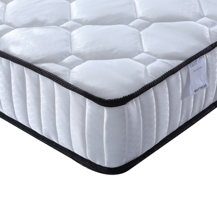 Laura Hill King Single Size Mattress Pocket Spring High Density Foam For Bed.