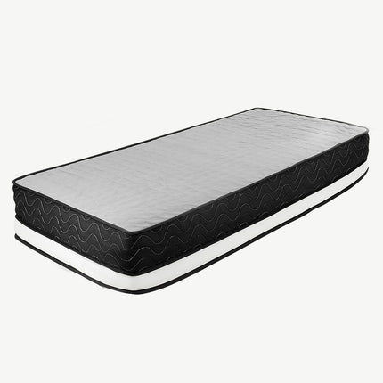Laura Hill Double Mattress Bed Size Euro Top Topper 5 Zone Spring Foam 32cm.