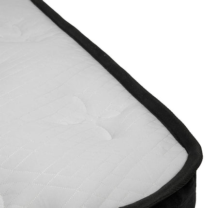 Laura Hill Queen Mattress Bed Size Euro Top 5 Zone Spring Foam 32cm Bedding Pocket.