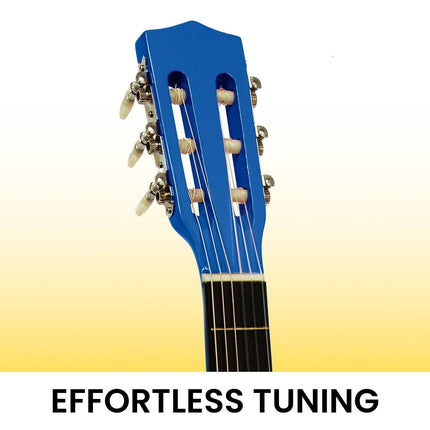 Karrera 34in Acoustic Children no cut Guitar - Blue.