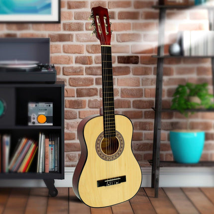 Karrera Childrens Guitar  Wooden 34in Acoustic - Natural.