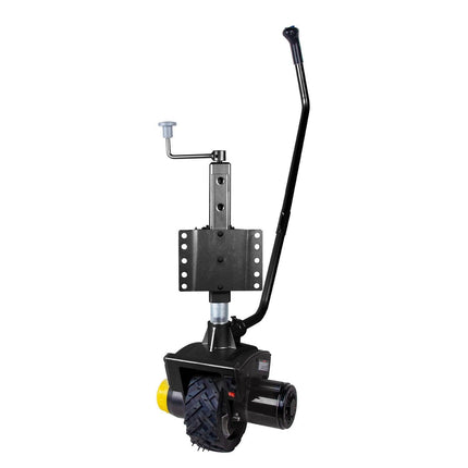 Mini Mover Gen3 12V 550W Electric Motorised Jockey Wheel - Black.