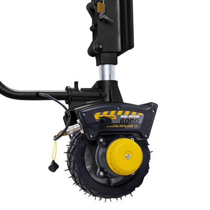 Mini Mover Gen3 12V 550W Electric Motorised Jockey Wheel - Black.