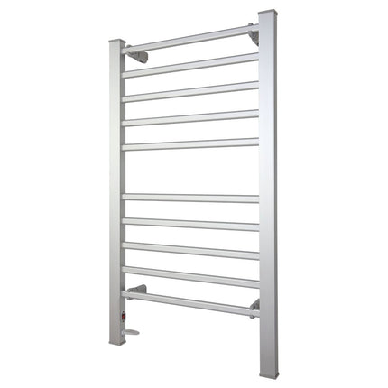 Pronti Heated Towel Rack Electric Bathroom Towel Rails Warmer Ev-160- Silver.