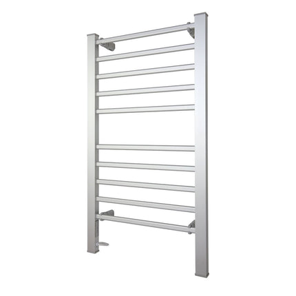 Pronti Heated Towel Rack With Timer Wall-mounted Freestanding Electric 160 Watts.