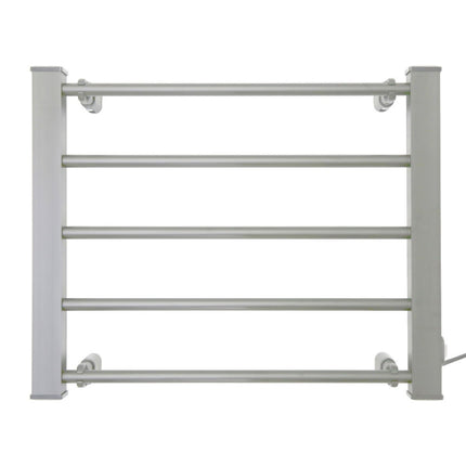 Pronti Heated Towel Rack Electric Bathroom Towel Rails Warmer Ev-90- Silver.