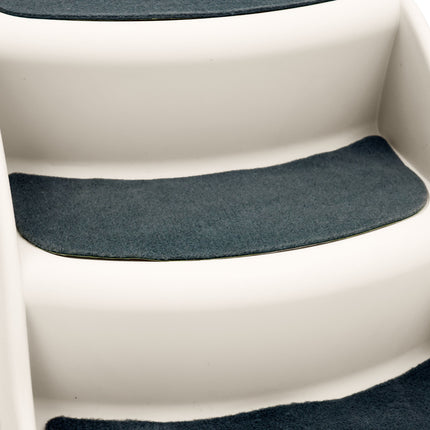 Furtastic 38cm Foldable Pet Stairs Ramp - White.