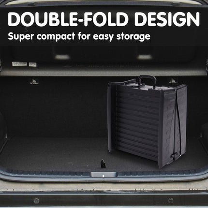 Furtastic 152cm Portable Dog Pet Ramp - Black.