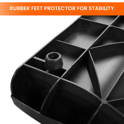 Furtastic Foldable Dog Ramp with Poly-Grass Grip Surface Non-Slip UV Protection.
