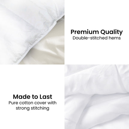 Laura Hill 500GSM Duck Down Feather Quilt Comforter Doona - Queen.