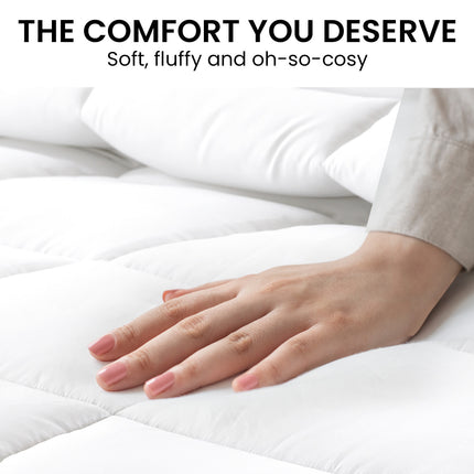 Laura Hill 500GSM Duck Down Feather Quilt Comforter Doona - Super King.