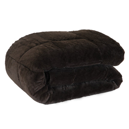 Laura Hill 600GSM Faux Mink Comforter Quilt Duvet Doona - Queen.