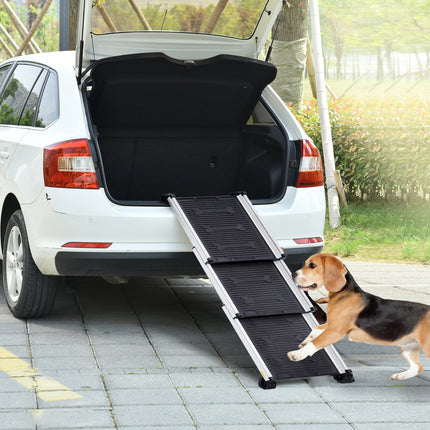 Furtastic Heavy-Duty Aluminium Telescopic Dog Pet Ramp.