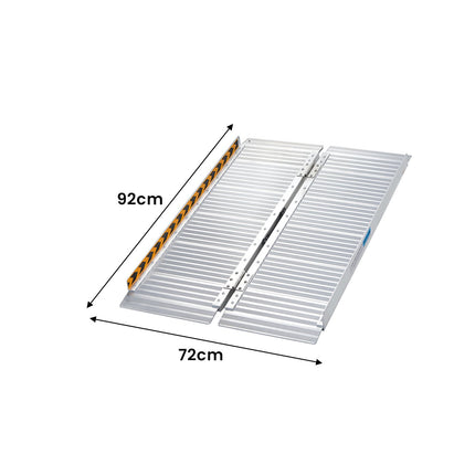 Kartrite 3ft Aluminium Foldable Wheelchair Ramp R01.